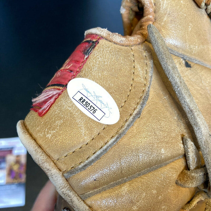 Fergie Jenkins Signed 1960's Game Model Baseball Glove 1969 Chicago Cubs JSA COA