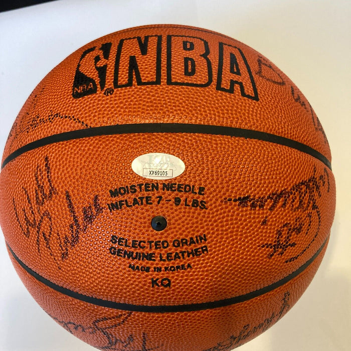 1990-91 Chicago Bulls NBA Champs Team Signed Official Game Basketball JSA COA