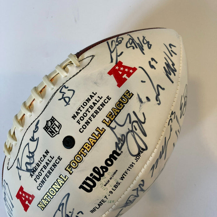 2012 Pro Bowl AFC Team Signed Football Ben Roethlisberger JSA COA