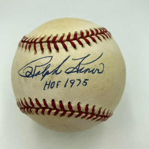 Ralph Kiner HOF 1975 Signed National League Baseball JSA COA
