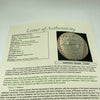 Mickey Mantle 1958 All Star Game Team Signed American League Baseball JSA COA