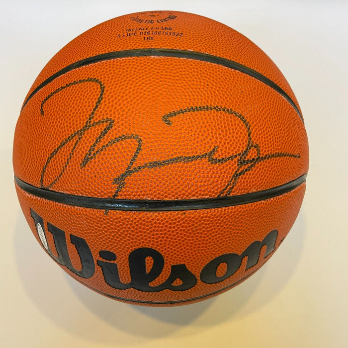 Michael Jordan Signed Autographed Basketball UDA Upper Deck COA & Box