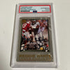 1992 Fleer Ultra Reggie White Signed Promo Card With Fleer Stamp PSA DNA RARE