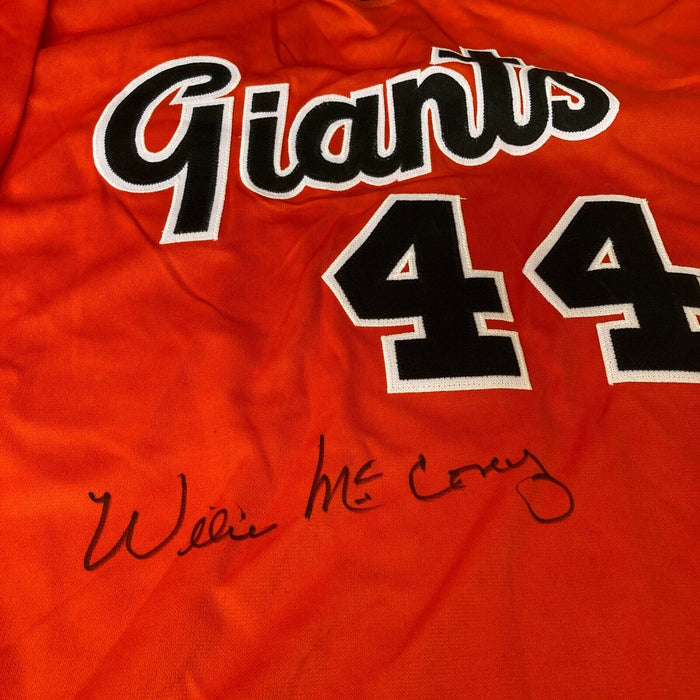 Willie Mccovey Signed San Francisco Giants Jersey JSA COA