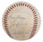 1958 New York Yankees World Series Champs Team Signed Baseball JSA COA