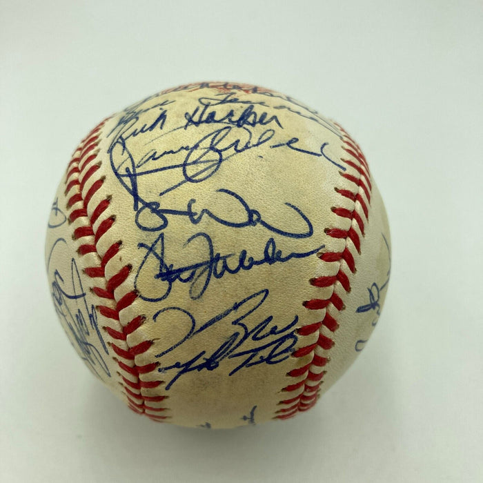 1992 Toronto Blue Jays World Series Champs Team Signed W.S. Baseball JSA COA