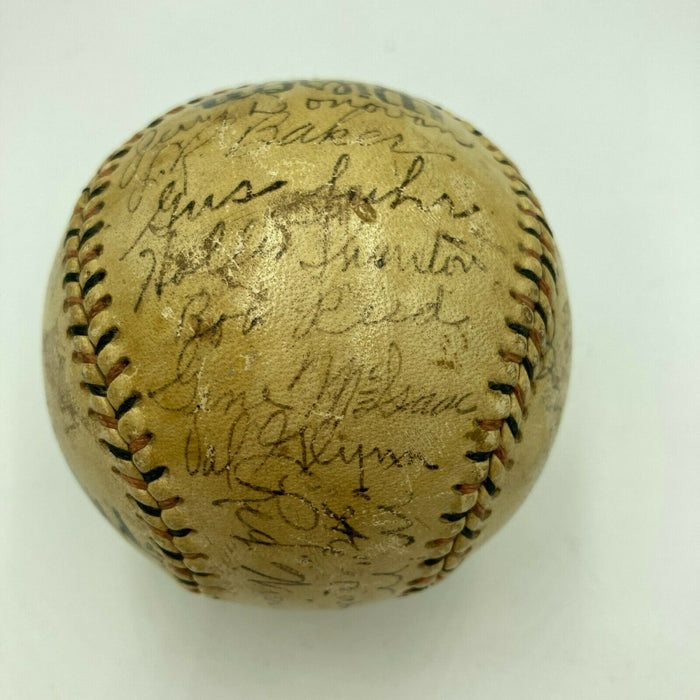 Lefty Gomez Pre Rookie 1929 San Francisco Seals Team Signed Baseball PSA DNA COA