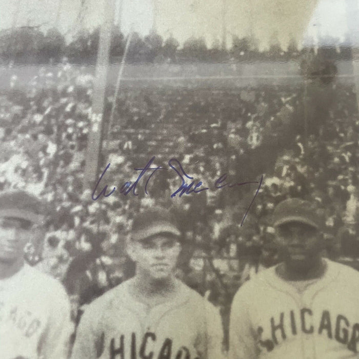 1947 Chicago American Giants Negro League Team Signed Large 18x24 Photo JSA COA