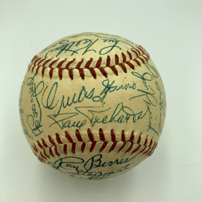 1960 Chicago White Sox Team Signed Autographed Baseball With Nellie Fox