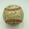 1960 Chicago White Sox Team Signed Autographed Baseball With Nellie Fox