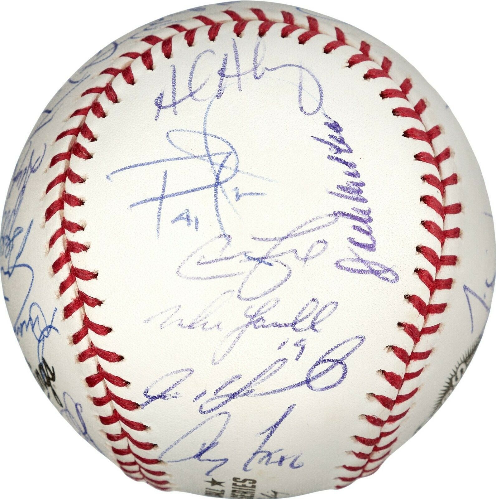 Ivan Rodriguez Autographed Ball - Official American League PSA DNA