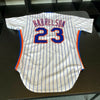 1987 Bud Harrelson New York Mets Game Used and Signed Home Jersey JSA COA