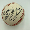 Wayne Gretzky & Larry Bird Multi Signed National League Baseball JSA COA