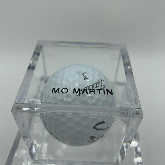Mo Martin Signed Autographed Golf Ball PGA With JSA COA