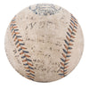 Eddie Plank 1913 Philadelphia Athletics A's W.S. Champs Team Signed Baseball JSA