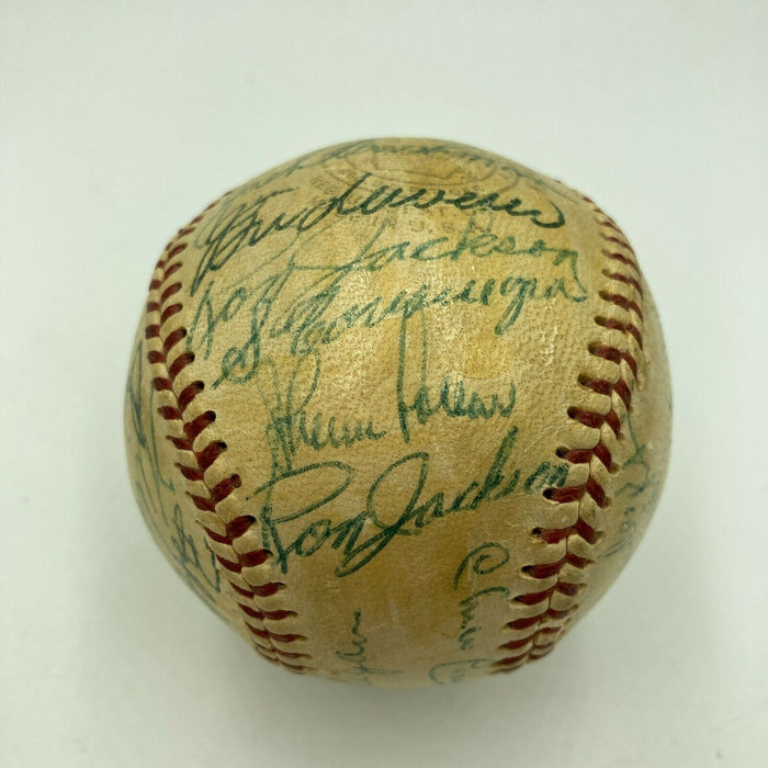 1953 Chicago White Sox Team Signed Autographed Baseball With Nellie Fox
