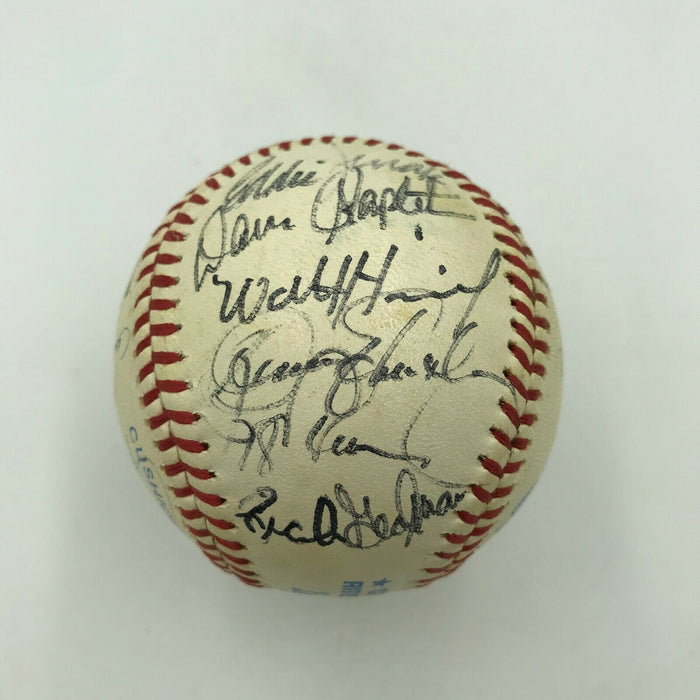 1984 Boston Red Sox Team Signed American League Baseball With Carl Yastrzemski