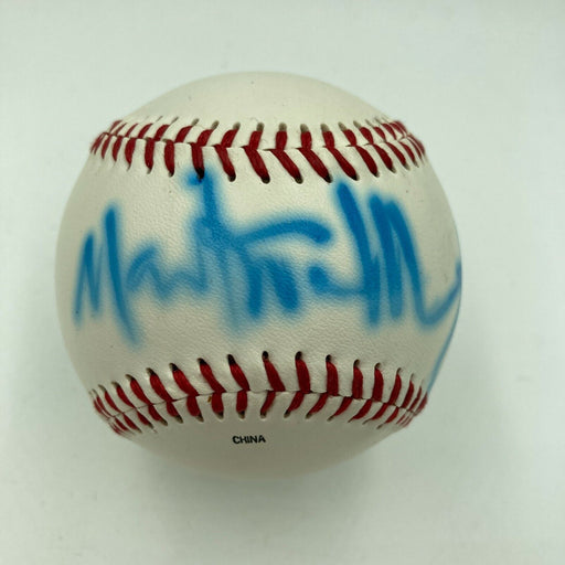 Mark Wahlberg Signed Autographed Baseball With JSA COA Movie Star