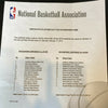 Kobe Bryant Stephen Curry 2016 NBA All Star Game Team Signed Basketball JSA COA