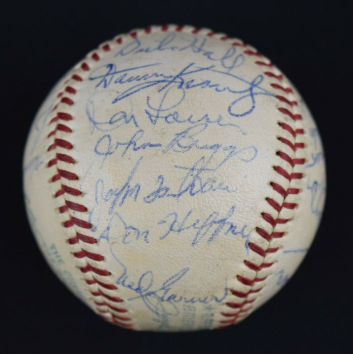 1960 Kansas City Athletics Team Signed American League Cronin Baseball PSA DNA