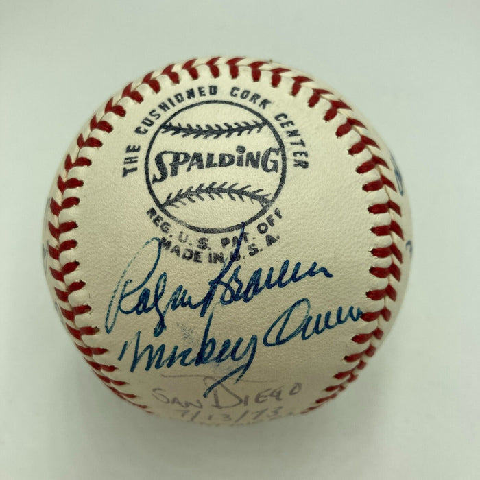 Lefty Grove & Lefty Gomez 1973 Old Timers Days Multi Signed Baseball