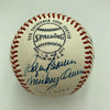 Lefty Grove & Lefty Gomez 1973 Old Timers Days Multi Signed Baseball