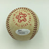 1987 All Star Game Don Mattingly Rickey Henderson Signed Game Used Baseball JSA