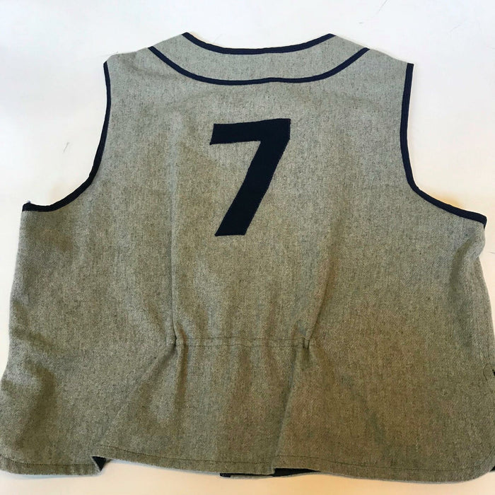 Rare Mickey Mantle Signed Jersey From Mickey Mantle NYC Restaurant With JSA COA