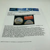 Felix Mantilla Signed 1961 Game Used Baseball Milwaukee Braves JSA COA
