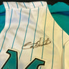 1993 Florida Marlins Inaugural Season Team Signed Sheffield Game Used Jersey JSA