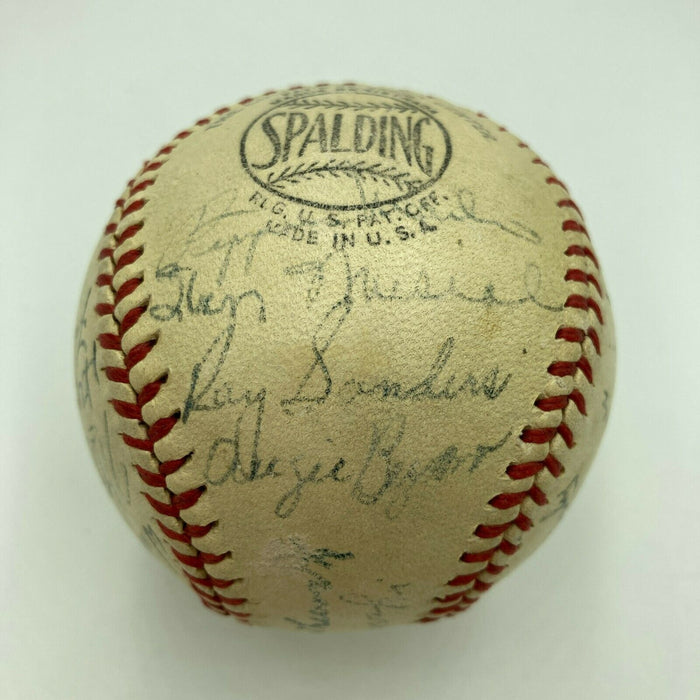 1944 St. Louis Cardinals World Series Champs Team Signed Baseball With JSA COA