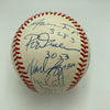 The Finest 3,000 Hit Club Signed Baseball With Inscriptions 15 Signatures JSA