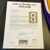 Kobe Bryant Signed Los Angeles Lakers Finals Pro Cut Game Jersey UDA PSA MINT 9