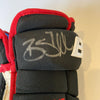 Brent Seabrook Signed Game Used Bauer Hockey Glove Chicago Blackhawks JSA COA