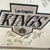 Wayne Gretzky 1990–91 Los Angeles Kings Team Signed Jersey Framed JSA COA