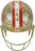 1989 San Francisco 49ers Super Bowl Champs Team Signed Game Helmet Beckett COA