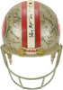 1989 San Francisco 49ers Super Bowl Champs Team Signed Game Helmet Beckett COA