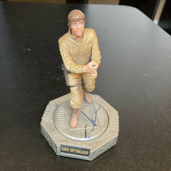 George Lucas Signed Luke Skywalker Star Wars Action Figure WIth JSA COA