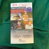 Reggie Jackson Signed Inscribed 1987 Oakland A's Authentic Jacket With JSA COA