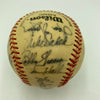 Willie Mays Leo Durocher San Francisco Giants Legends Signed Baseball Beckett