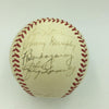 Beautiful 1941 NY Yankees World Series Champs Team Signed AL Baseball JSA COA