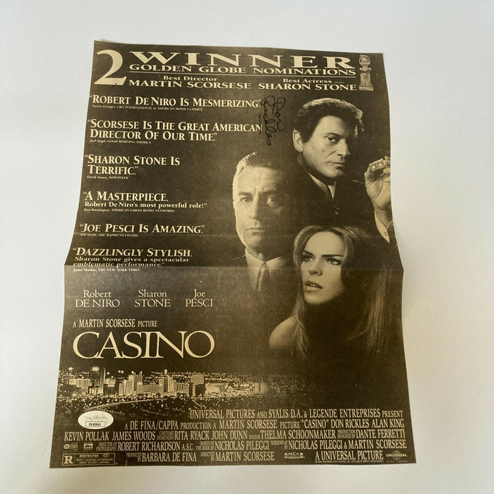 Don Rickles Signed Casino Movie Newspaper Photo With JSA COA