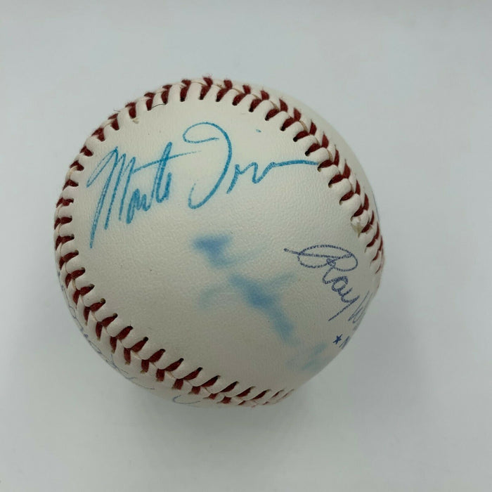 Negro League Legends Multi Signed Baseball Monte Irvin Buck Leonard PSA DNA COA