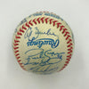 1998 Cleveland Indians Team Signed ALCS Baseball Jim Thome 31 Sigs PSA DNA COA