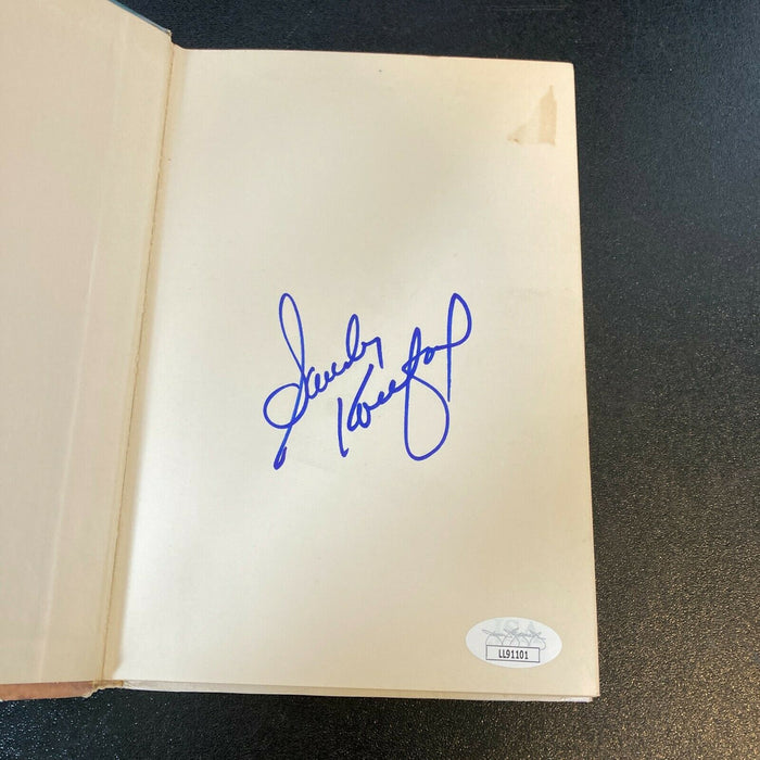 Sandy Koufax Signed Autographed Vintage Baseball Book With JSA COA