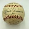 1948 New York Giants Team Signed Official National League Baseball PSA DNA COA