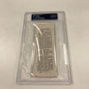 Luis Tiant Signed 1975 World Series Game 4 Ticket PSA DNA GEM MINT 10