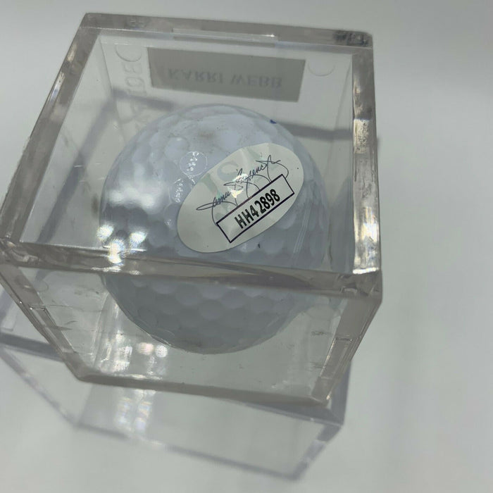 Karrie Webb Signed Autographed Golf Ball PGA With JSA COA