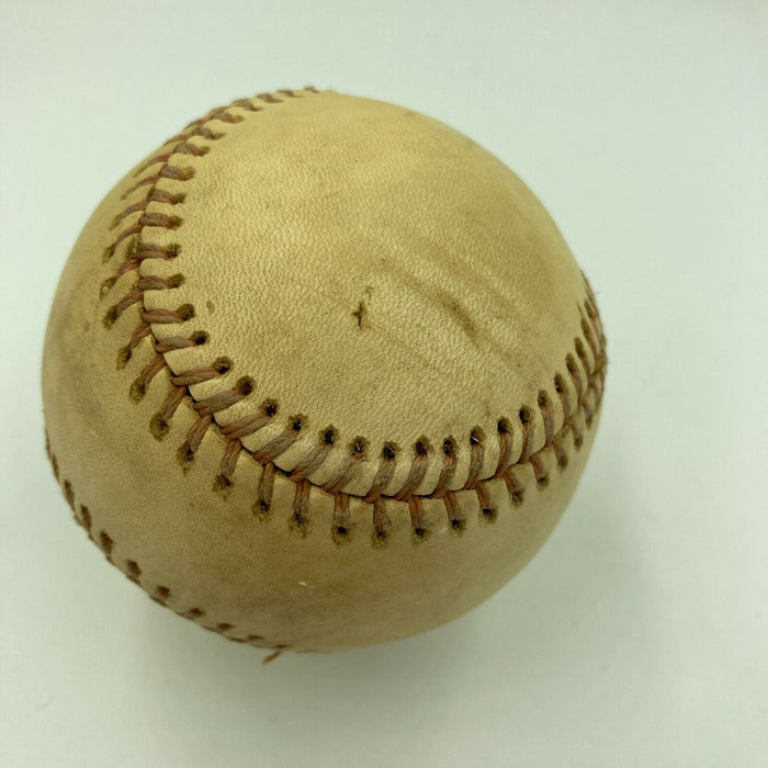 Hank Aaron HR Chase Milwaukee County Stadium Game Used Baseball From 9-18-1974