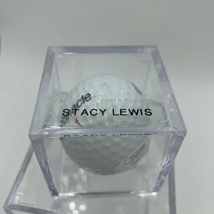 Stacy Lewis Signed Autographed Golf Ball PGA With JSA COA